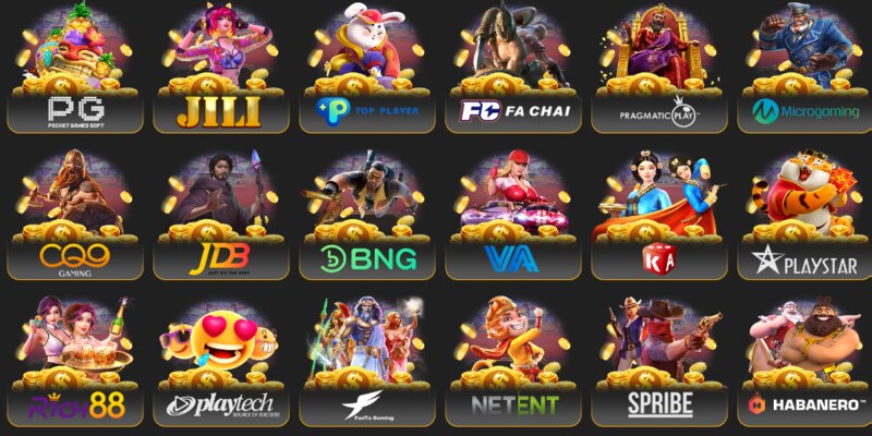 Đơn vị phát hành game Slot nổi tiếng, thuộc đẳng cấp quốc tế