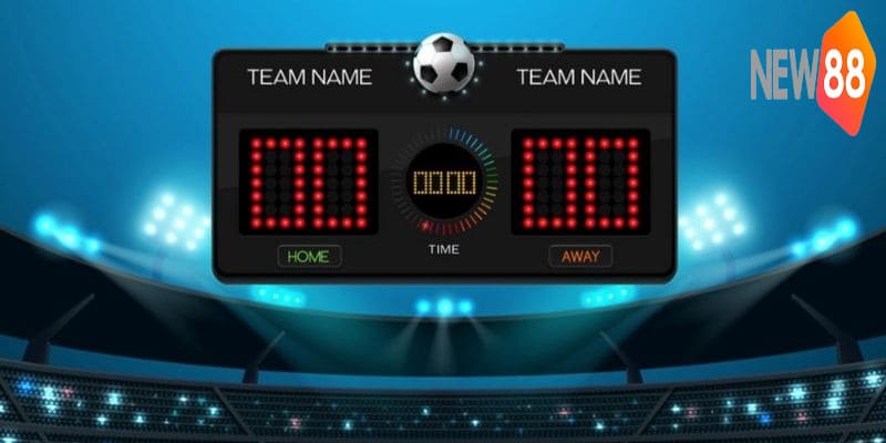 Người chơi cần cân nhắc về thành tích của 2 đội khi chơi Score box